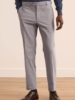 Brioni Grey Cotton Blend Pants Size 36